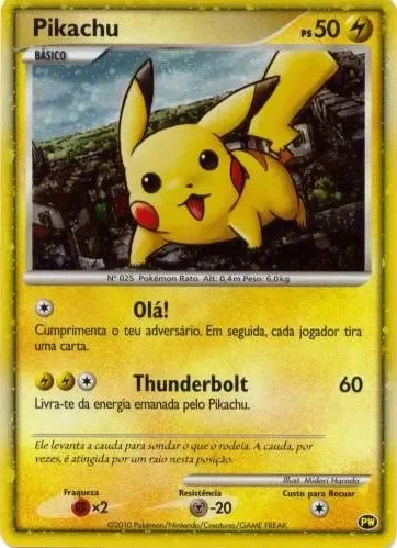 Pikachu 「PW No. 009」「EN」